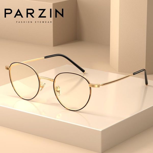

sunglasses parzin blue light glasses women elastic temple computer gaming men vintage frame eyewear lentes opticos para mujer 15767, White;black