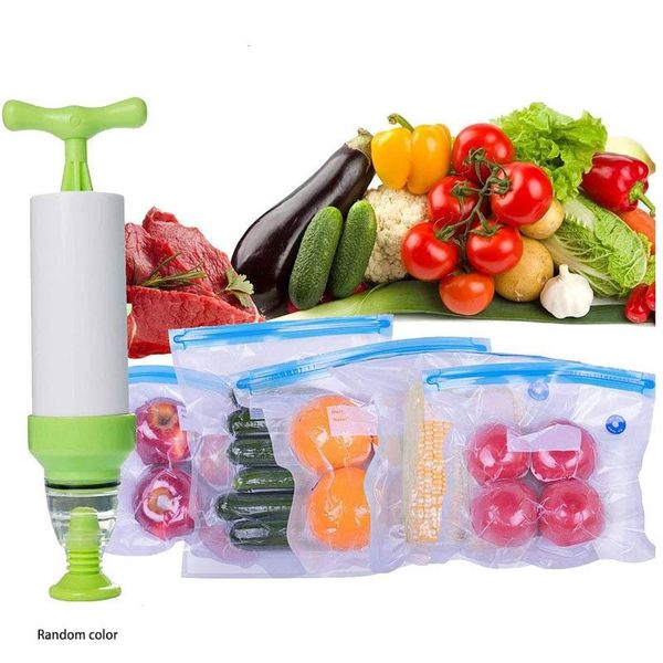 

storage bags vacuum sealing food kitchen fruit packaging machine