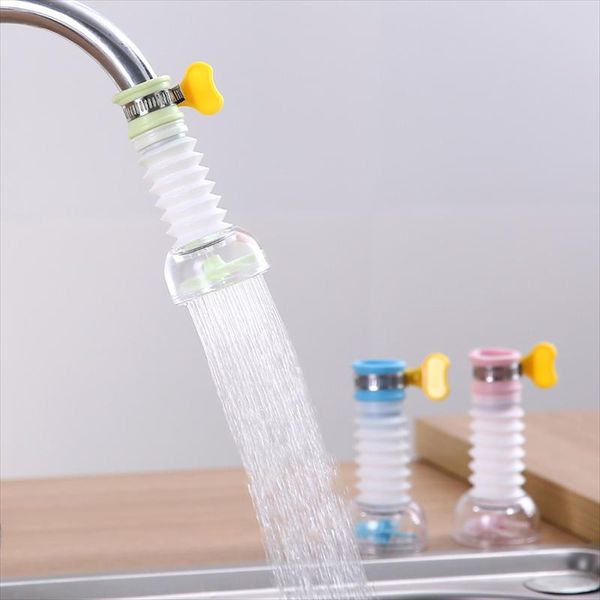 

kitchen faucets faucet 360 degree rotating bathroom adjustable flexible tap adapter extender device water saving sprayer filter diffuser