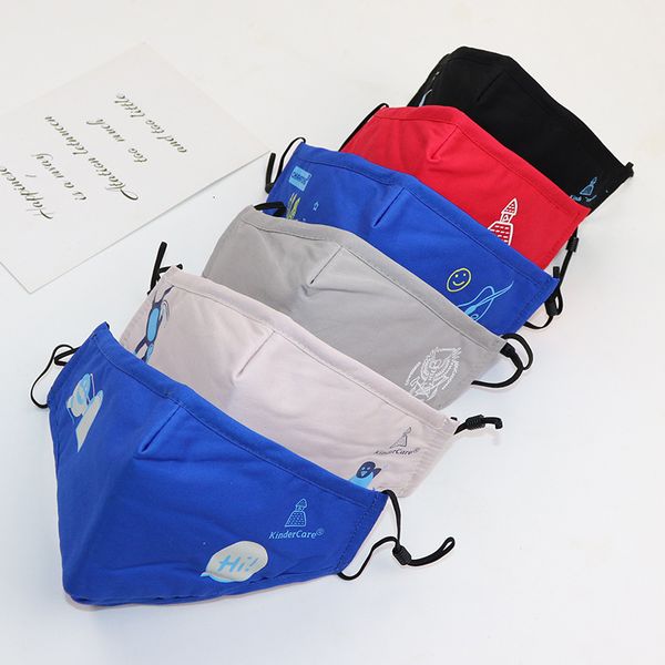 

mask four layer printed cotton for men women in autumn and winter