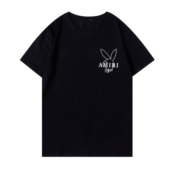 

2021q designer of luxury t-shirt brand palms angels t shirt pa clothing spray letter short sleeve spring summer tide men and women with the, White;black