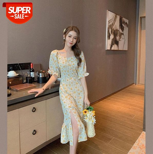 

korean style temperament slim dress women's crotch slimming suspender skirt floral can be issued on behalf of #jt9a, Black;gray