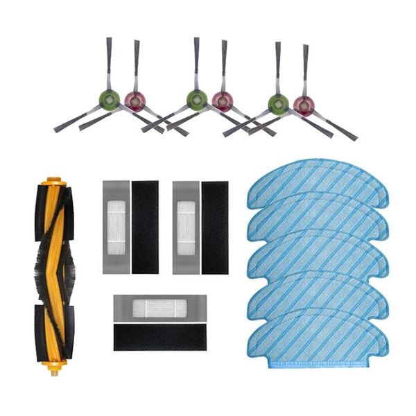 

roll brush main side hepa filter mop cloth kit for ecovacs t8 aivi robot vacuum cleaner cleaners