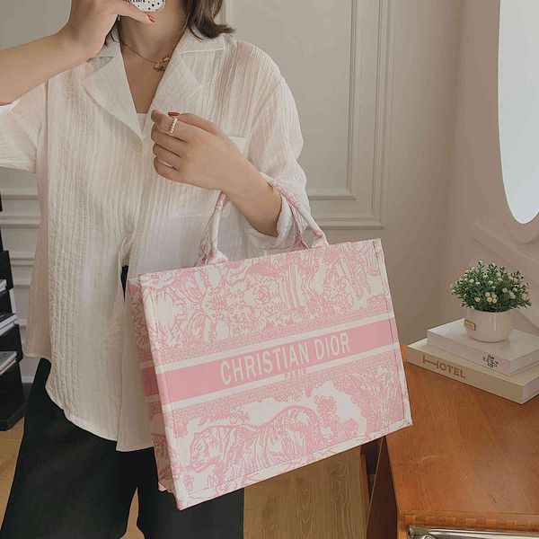 

hand 2021 new fashion capacity single shoulder bag foreign temperament tote bag