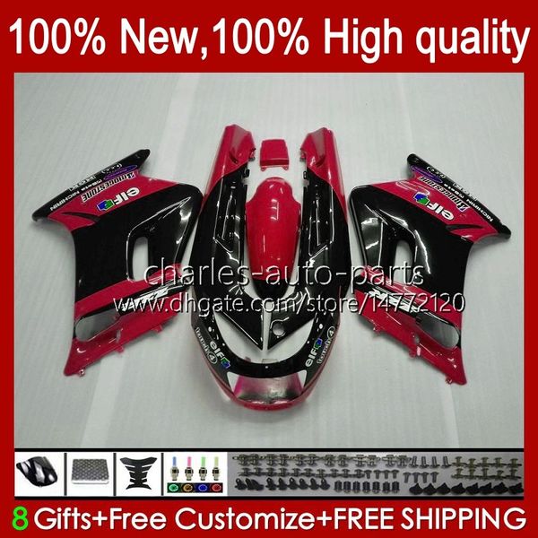 Karosserie OEM für KAWASAKI NINJA ZZR-250 Karosserie 54HC.165 rot rosa glänzend ZZR 250 CC 1990 1991 1992 1993 1994 1995 1996 1997 1998 1999 ZZR250 90 91 92 93 94 95 96 97 98 99 Fair ing