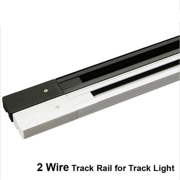 

30pcs/lot 2 wire track rail ,1m led light lighting fixture for universal railsl lights