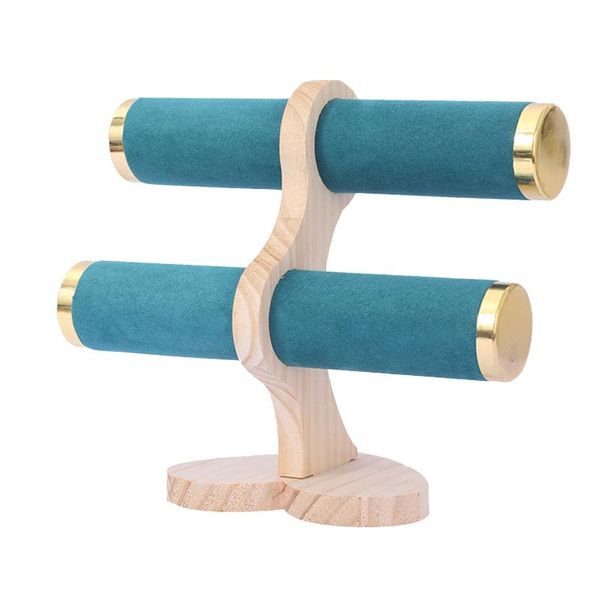 

hooks & rails watches bracelet t shaped organizer jewelry display stand exhibition home ring rack ornament storage hanging chain fashion