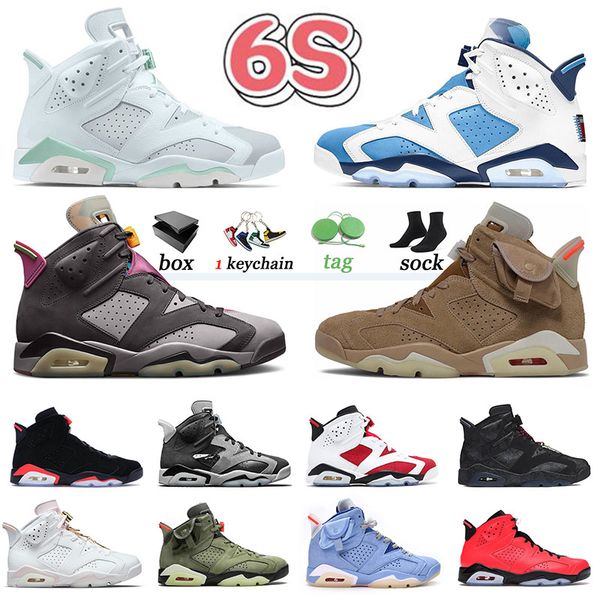 

wholesaleÂ basketball jumpman sneakers shoes men women walking british khaki gold hoops singles day bordeaux mens 6 6s sports trainers tiffan, White;red