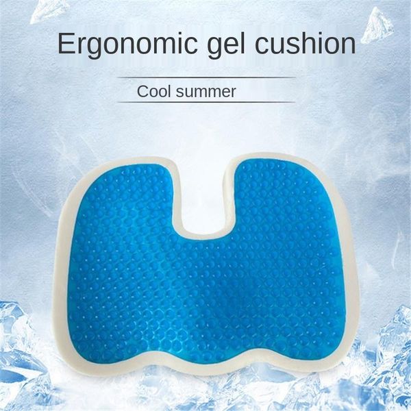 

cushion/decorative pillow gel orthopedic memory cushion foam u coccyx travel seat massage car office chair protect healthy sitting breathabl
