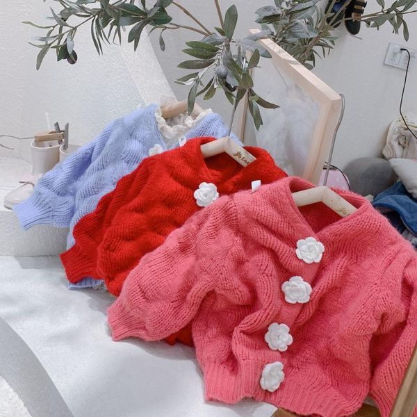 

pullover knitted cardigan for girls in autumn 2021 sweater, Blue