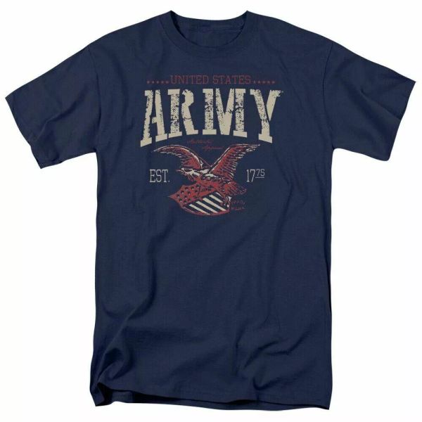 

u.s. army arch t shirt mens licensed usa military tee navy, White;black