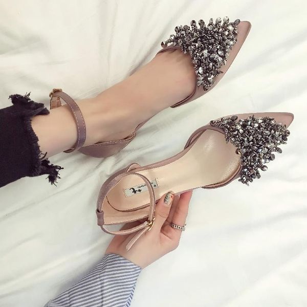 

spring summer shoes bling sandals women flats heeled sequins gladiator wedges sandalia femina, Black