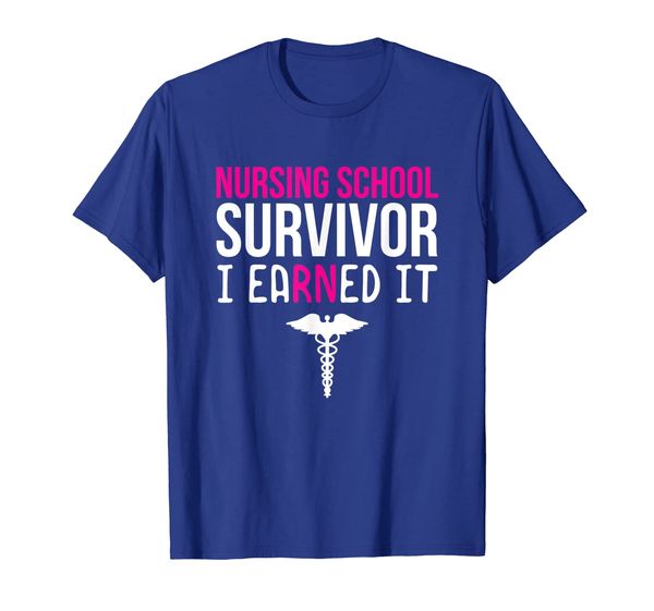 

Earned It Nurse Shirt Nursing School Survivor Graduate Gift, Mainly pictures