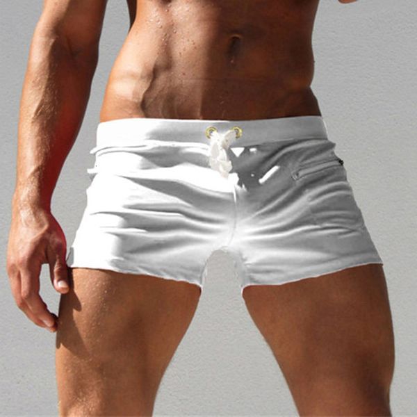 

men new men's swimwear swimming trunks low waist swim shorts boxers sports suit mens comfortable swimsuit