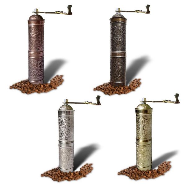 

manual coffee grinders antique grinder, refillable turkish style mill with qualification adjustable handle