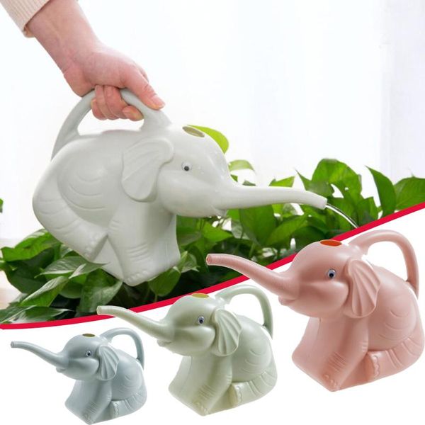 

creative baby elephant watering flower seeds water can long mouth home gardening tools equipments
