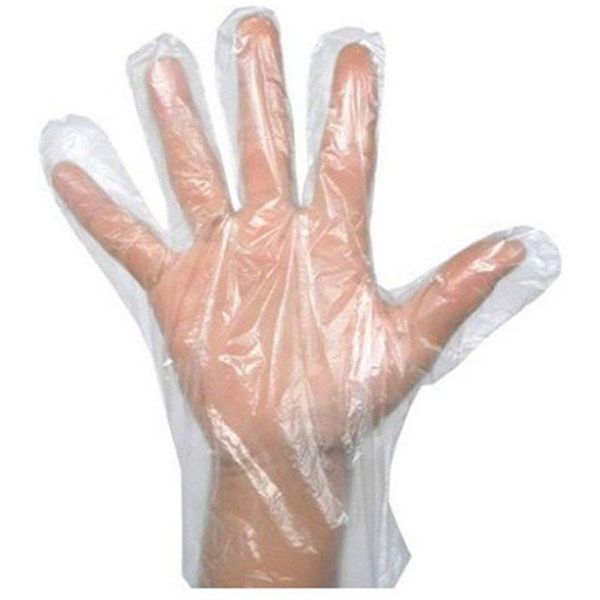

disposable gloves 2500pcs one-off plastic glove clear food for industrial restaurant cleaning
