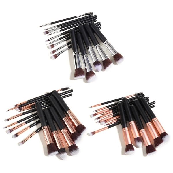 

makeup brushes 14pcs pro set foundation powder eyeshadow blushes cosmetic brush tools