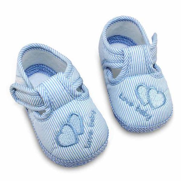 

first walkers baby shoes cotton soft sole fashion boys girl heart print kids