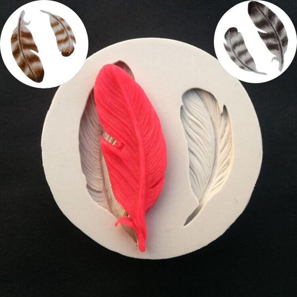 

cake tools feather silicone sugarcraft mould, fondant decorating