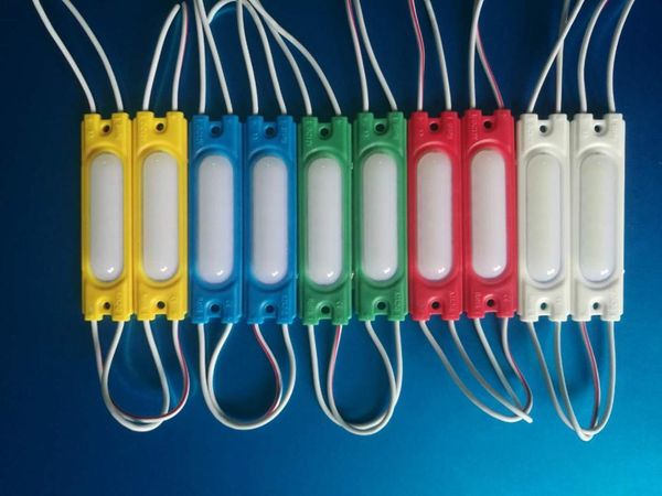 

1.7w dc12v ul listed ip66 waterproof white-6500k red yellow green blue injection cob led module tape adhesive back modules