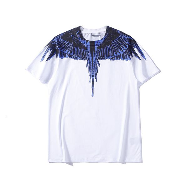 

tees tee t-shirt shirt t-shirts fashion mb classic black red blue wings insensible print t-shirt, White;black
