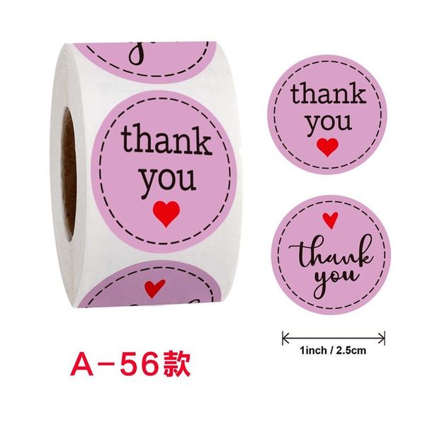 

party decoration coil seal sticker thanks flower handcraft deco label