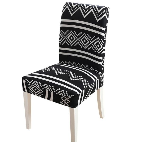 

chair covers modern washable soft seat protector dining cover wedding party reusable banquet anti-dirty stretch slipcover home el