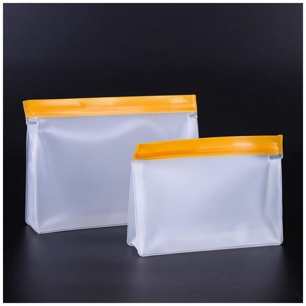 

storage bags fresh keeping bag frosting translucent peva food reuse thickening seal