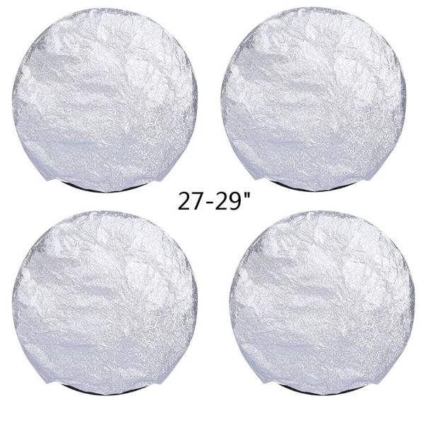

car covers xxff 4 pcs/set tire wheel protector waterproof sun rain frost snow protect