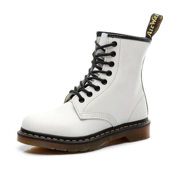 

boots 2021 high-female british style couple short men and women leather trend locomotive tooling shoes, Black