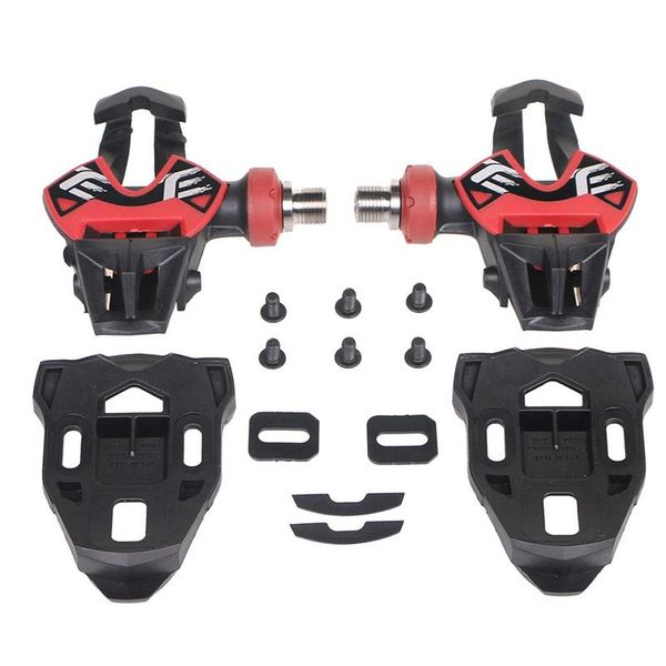 

bike pedals road lock ultralight carbon titanium bicycle platform parts