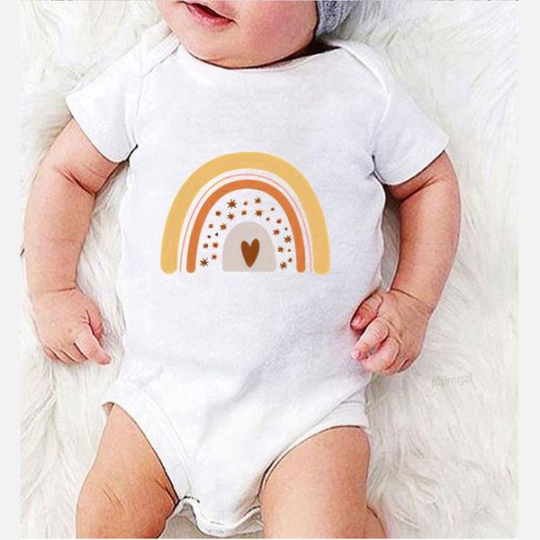 

infant clothing boys summer jumpsuits cotton long sleeve romper for kids outfits baby girl winter clothes rainbow prints, Blue