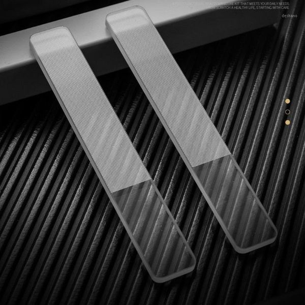 

nano polished glass nail file shiny tool strips smooth antiskid pattern surface edge slip1