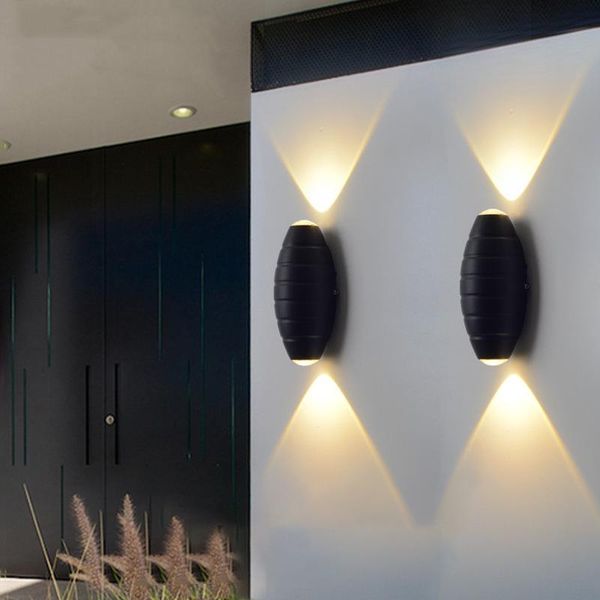 

outdoor wall lamp waterproof modern minimalist creative stair el led aisle balcony porch lamps