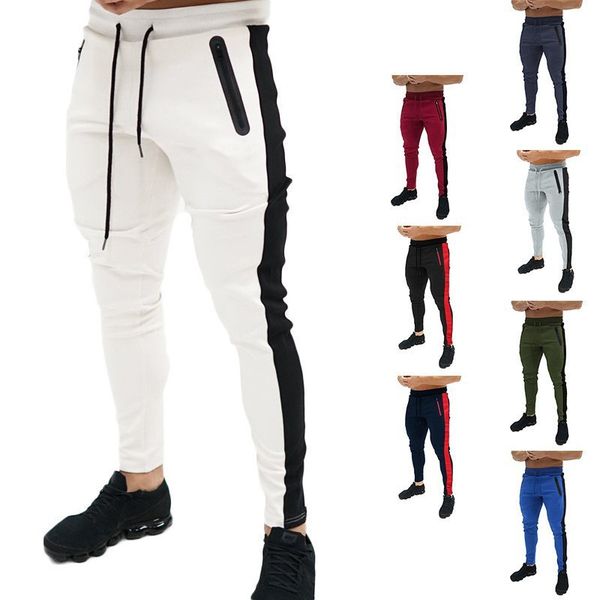 

men's pants autumn and winter sports leisure light board fitness, Black