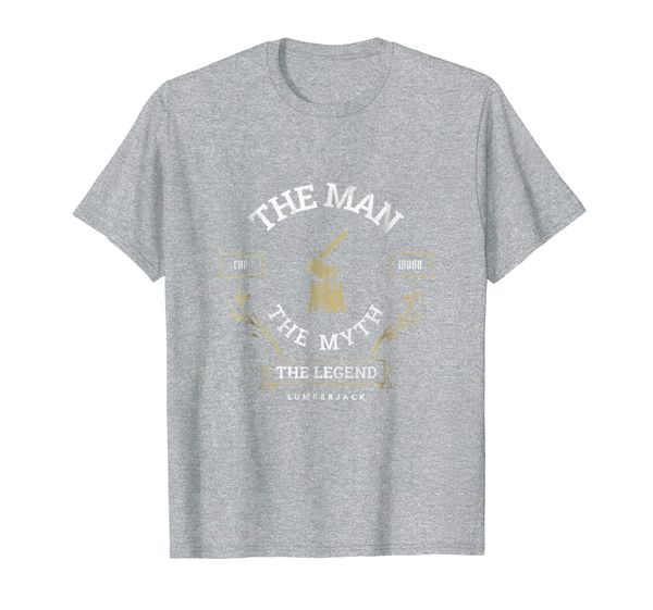 

the man the myth the legend lumberjack tshirt, White;black