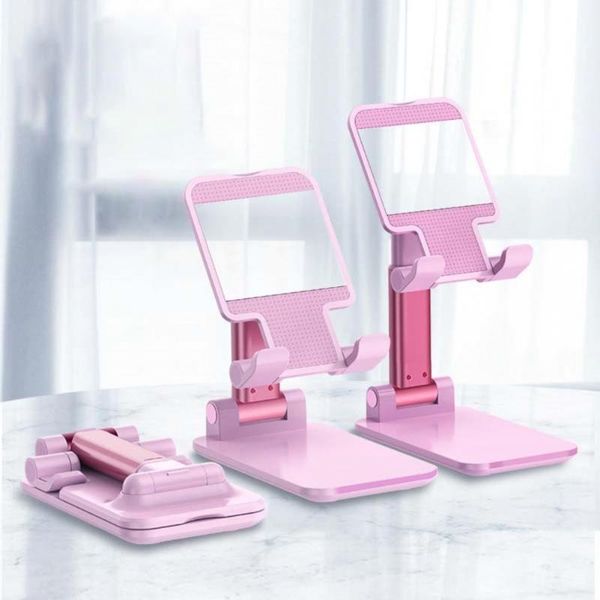 

portable foldable tablet phone holder live broadcast bracket stand mobile accessories cell mounts & holders