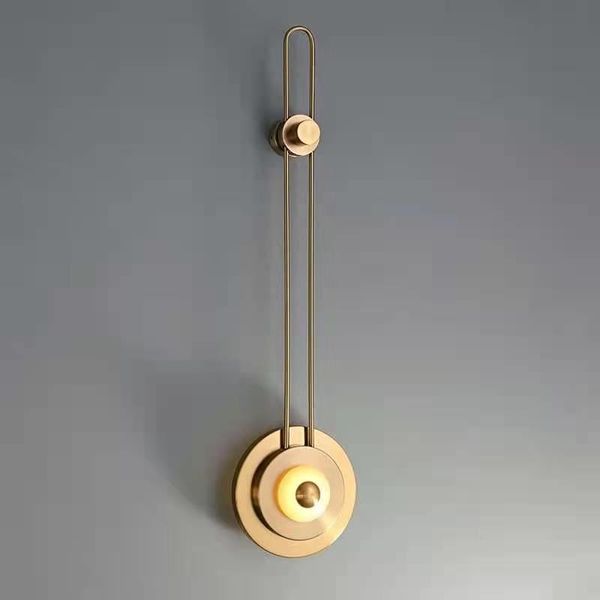 

wall lamp modern light luxury jade simple long pole personality creative living room background bedside