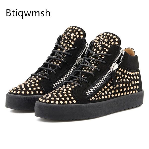 

dress shoes british style men pointed toe mixed color leather weave thick bottom flat for fashion, Black