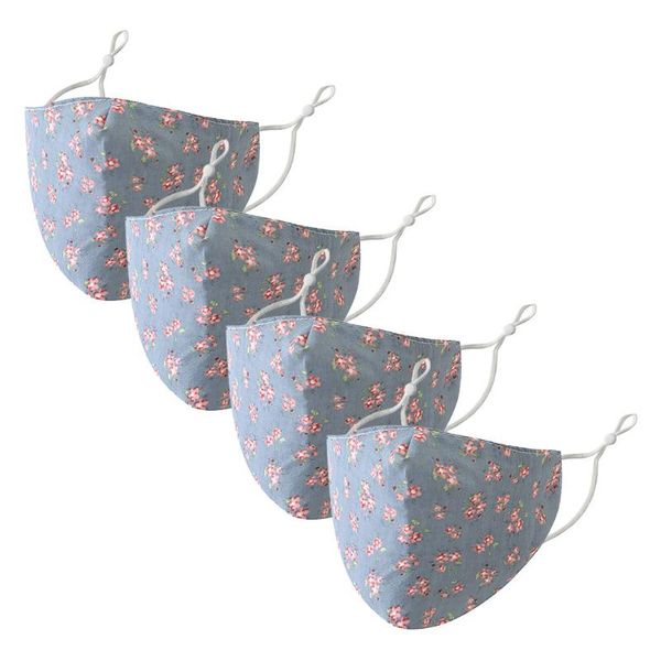 

4pcs reusable washcloth cloth-washcloth breathable for protection adults bandana cycling caps & masks, Black