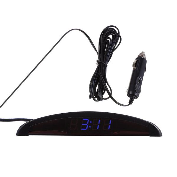 

wall clocks 1 pc vehicle clock car dash luminous voltmeter