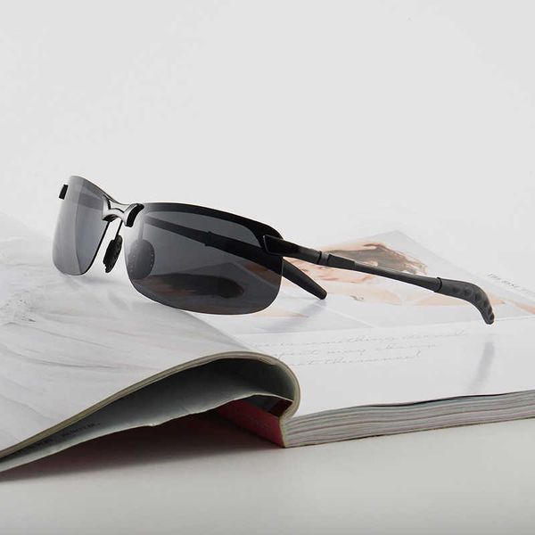 

color changing polarized sunglasses new sunglass men's fashion sports cycling glasses 3043, White;black