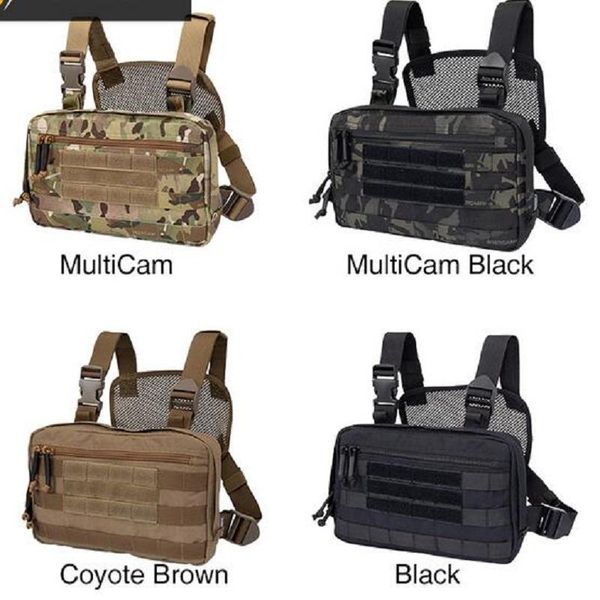 

tactical helmets vest chest bag reconnaissance portable