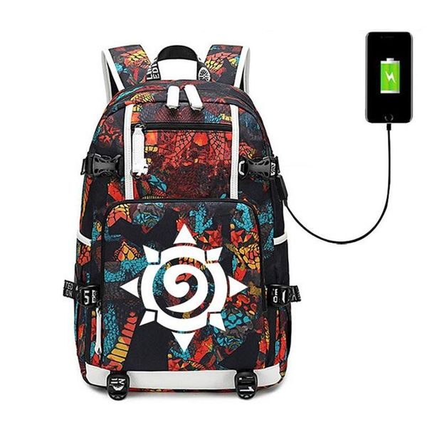 

backpack war heroes of usb port bag lapschool book students casual girls boys rucksack