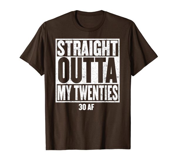 

STRAIGHT OUTTA MY TWENTIES 30 AF Dirty Thirty Vintage 1989 T-Shirt, Mainly pictures