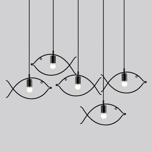 

retro led lamp nordica fish eyes line decoracion e27 vintage decor hanglamp lights decoratie for kitchen bedroom living room pendant lamps