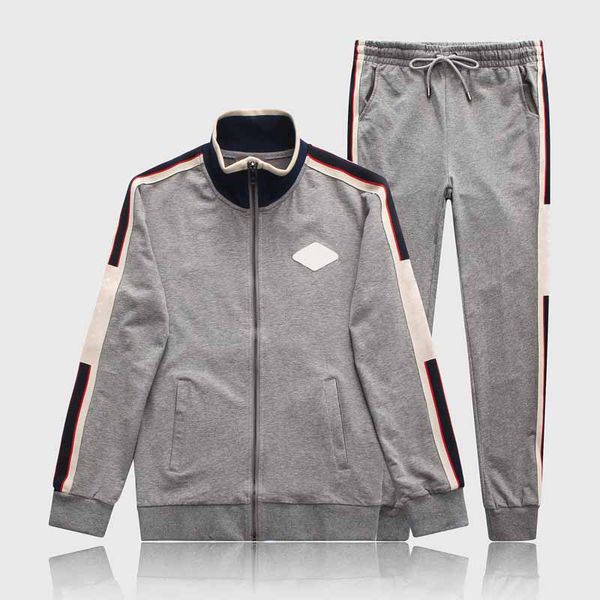 

men tracksuits sweater suits mens sweatsuit sports suit women jogging jacket sweatshirt set and pants man hoodie sportswear, Gray