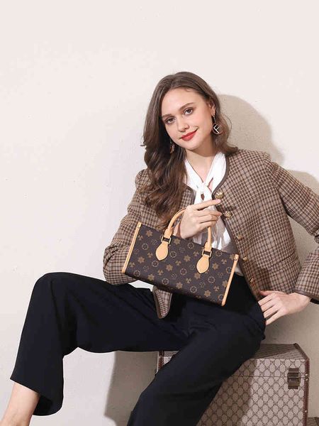 

handbag bag 2021 autumn law stick armpit small square printed versatile one shoulder messenger for women, Black;red