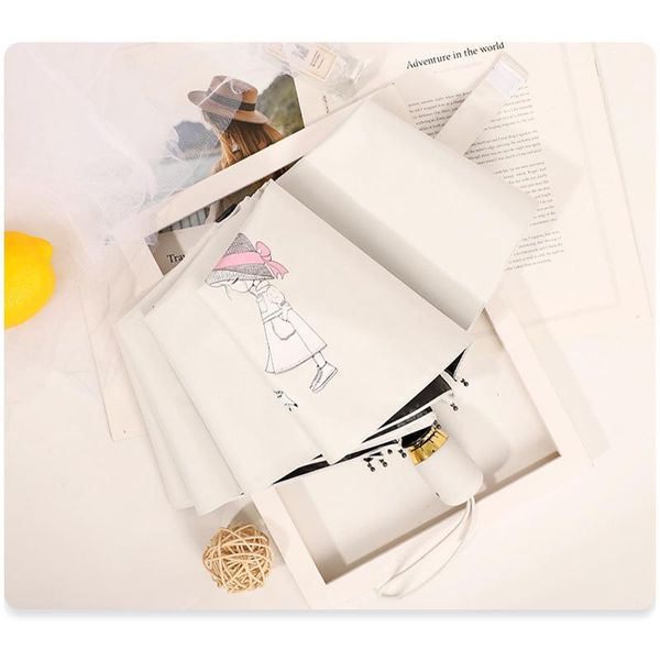 

umbrellas fully automatic 3 folding umbrella female korean small fresh sunny and rain dual-use sunshade sunscreen uv protectio